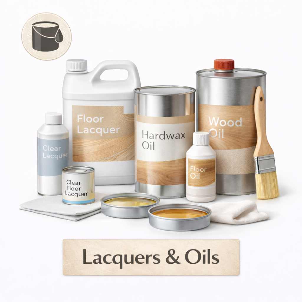wood floor lacquers and oils
