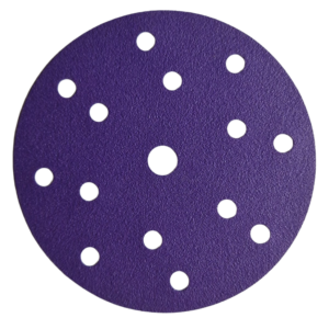 FSD Velcro Sanding Discs, 150mm, 15 Holes, Ceramic, Box of 50