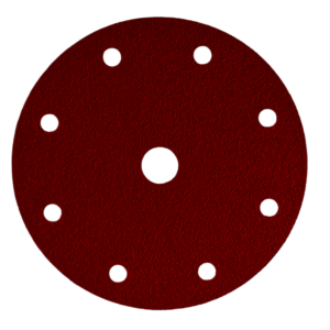 FSD Velcro Sanding Discs, 150mm, 9 Holes, Aluminium Oxide, Box of 50
