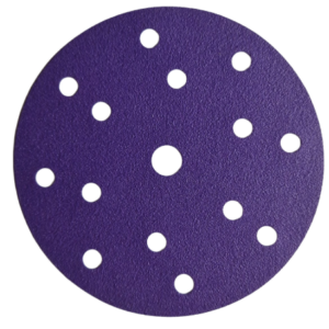 FSD Velcro Sanding Discs, 125mm, 15 Holes, Ceramic, Box of 50